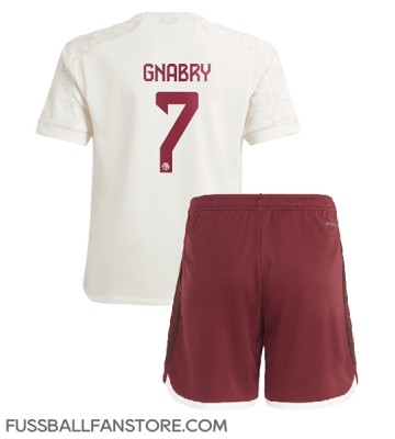 Bayern Munich Serge Gnabry #7 Replik 3rd trikot Kinder 2023-24 Kurzarm (+ Kurze Hosen)